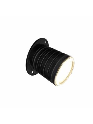 6W  Spreader/deck light 6°,surface mnt, dimmable, black