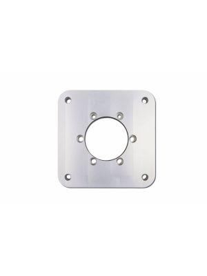 AQS 55 Square Base-plate for horizontal mount lights