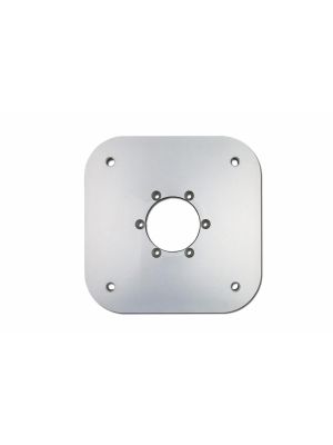 AQS 70 Square Base-plate for horizontal mount lights