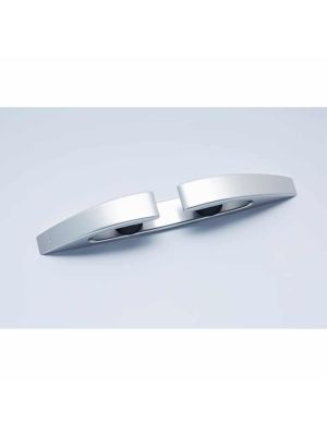 Open Fairlead - 250 mm - Alluminio - Argento