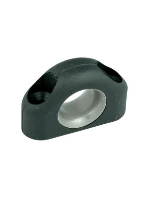 Passascotte con boccola in acciaio Ø11.5mm interasse 22.5mm, NERO