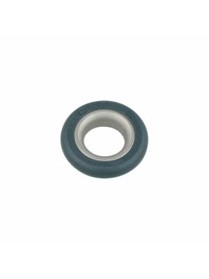 Boccola rotonda in nylon Ø13mm H5mm con profiloacciaio inox