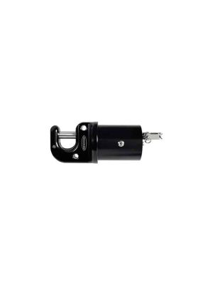 Outboard pole end, trigger, aluminium, suits ID 65mm