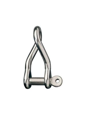 Shackle,Twisted,Pin 3/8”,L:53mm,W:16mm